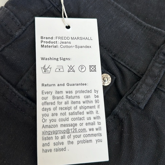 FREDD MARSHALL MENS Straight Leg Jeans - Picture 9 of 11